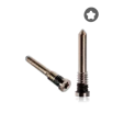 Apple iPhone X to 14 Series Bottom Screw Set (100 Pack) - Gold / Yellow