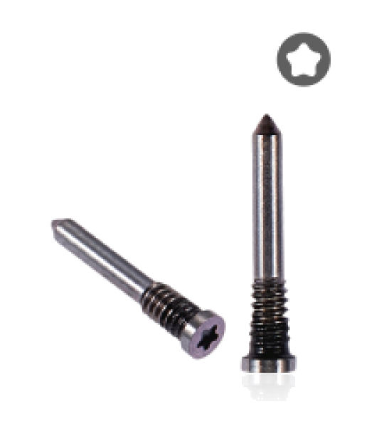 Apple iPhone 14 Series Bottom Screw Set (100 Pack) - Purple
