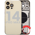 Apple iPhone 14 Pro Max Housing with Small Parts - Gold Pulled C