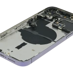 Apple iPhone 14 Pro Max Housing with Small Parts (No Charger Flex) - Deep Purple Pulled C