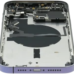 Apple iPhone 14 Pro Max Housing with Small Parts (No Charger Flex) - Deep Purple Pulled C