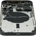 Apple iPhone 14 Pro Max Housing with Small Parts (No Charger Flex) - Space Black Pulled C