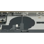 Apple iPhone 14 Pro Max Housing with Small Parts (No Charger Flex) - Space Black Pulled C