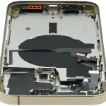 Apple iPhone 14 Pro Housing with Small Parts (No Charger Flex) - Gold Pulled C