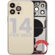 Apple iPhone 14 Pro Max Housing with Small Parts - Gold Pulled A