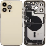 Apple iPhone 14 Pro Max Housing with Small Parts - Gold Pulled A