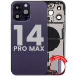 Apple iPhone 14 Pro Max Housing with Small Parts - Deep Purple Pulled A