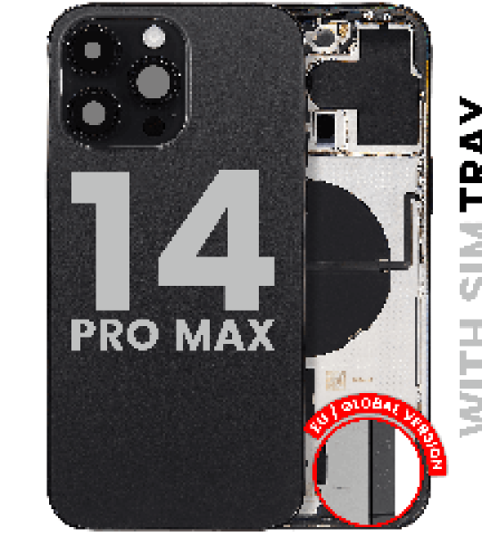 Apple iPhone 14 Pro Max Housing with Small Parts - Black