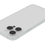 Apple iPhone 14 Pro Max Housing with Small Parts (No Charger Flex) - Silver Pulled B