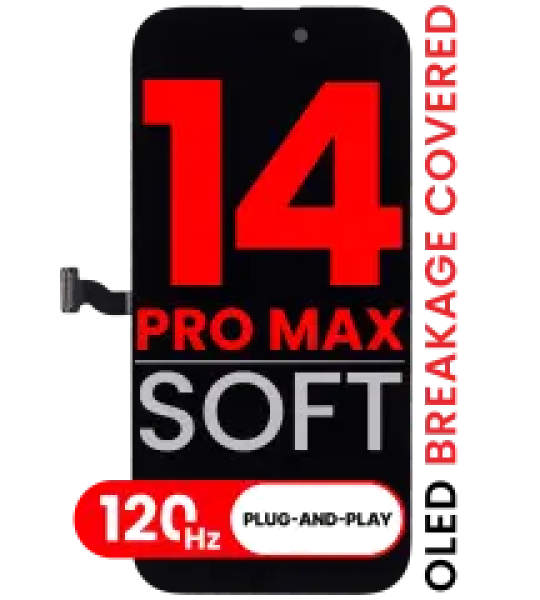 Apple iPhone 14 Pro Max Display Soft Oled (120Hz) Diagnosable
