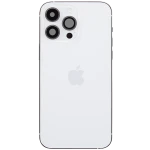 Apple iPhone 14 Pro Max Housing with Small Parts - Silver Pulled B