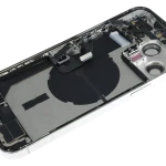 Apple iPhone 14 Pro Max Housing with Small Parts - Silver Pulled B