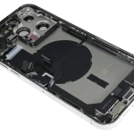 Apple iPhone 14 Pro Max Housing with Small Parts - Silver Pulled B