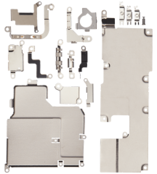 Apple iPhone 14 Pro Full Metal Bracket Set