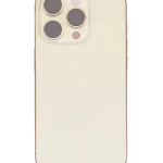 Apple iPhone 14 Pro Housing with Small Parts (No Charger Flex) - Gold Pulled B