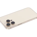 Apple iPhone 14 Pro Housing with Small Parts (No Charger Flex) - Gold Pulled B