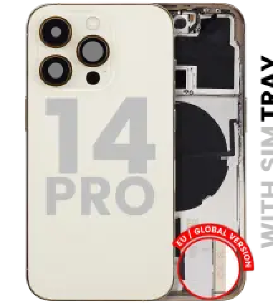 Apple iPhone 14 Pro Housing with Small Parts - Gold