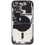 Apple iPhone 14 Pro Housing with Small Parts (No Charger Flex) - Deep Purple Pulled C