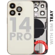 Apple iPhone 14 Pro Housing with Small Parts - Gold Pulled A