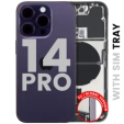 Apple iPhone 14 Pro Housing with Small Parts - Deep Purple Pulled C