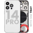 Apple iPhone 14 Pro Housing with Small Parts - Silver Pulled B