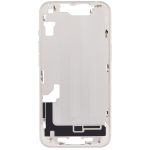 Apple iPhone 14 Middle Frame with Small Parts (No Charger Flex) - Starlight AM Plus