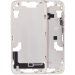 Apple iPhone 14 Middle Frame with Small Parts (No Charger Flex) - Starlight AM Plus