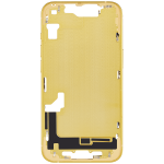 Apple iPhone 14 Middle Frame with Small Parts - Yellow AM Plus