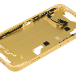 Apple iPhone 14 Middle Frame with Small Parts - Yellow AM Plus