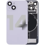 Apple iPhone 14 Back Cover with Magnet Bazel incl NFC and Flash Flex - Purple Pulled A