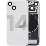 Apple iPhone 14 Back Cover with Magnet Bazel incl NFC and Flash Flex - Starlight Pulled A