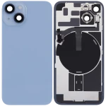 Apple iPhone 14 Back Cover with Magnet Bazel incl NFC and Flash Flex - Blue Pulled A