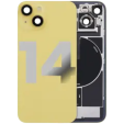 Apple iPhone 14 Back Cover with Magnet Bazel incl NFC and Flash Flex - Yellow Pulled A