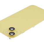 Apple iPhone 14 Back Cover with Magnet Bazel incl NFC and Flash Flex - Yellow Pulled A
