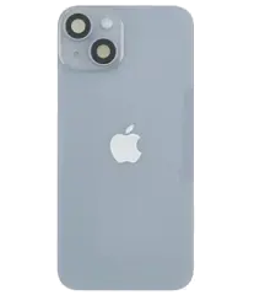 Apple iPhone 14 Back Cover with Magnet Bazel incl NFC and Flash Flex - Blue Service Pack