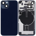 Apple iPhone 14 Back Cover with Magnet Bazel incl NFC and Flash Flex - Midnight Pulled B