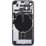 Apple iPhone 14 Back Cover with Magnet Bazel incl NFC and Flash Flex - Midnight Pulled B