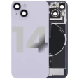 Apple iPhone 14 Back Cover with Magnet Bazel incl NFC and Flash Flex - Purple Pulled B