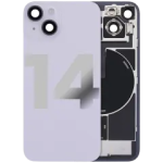 Apple iPhone 14 Back Cover with Magnet Bazel incl NFC and Flash Flex - Purple Pulled B