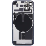 Apple iPhone 14 Back Cover with Magnet Bazel incl NFC and Flash Flex - Blue Pulled B