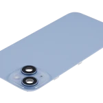 Apple iPhone 14 Back Cover with Magnet Bazel incl NFC and Flash Flex - Blue Pulled B