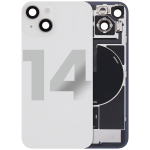 Apple iPhone 14 Back Cover with Magnet Bazel incl NFC and Flash Flex - Starlight Pulled C