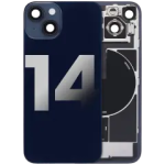 Apple iPhone 14 Back Cover with Magnet Bazel incl NFC and Flash Flex - Midnight Pulled C