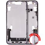 Apple iPhone 14 Middle Frame with Small Parts - Purple Pulled A