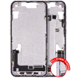 Apple iPhone 14 Middle Frame with Small Parts -Purple Pulled B