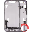 Apple iPhone 14 Middle Frame with Small Parts - Purple Pulled C