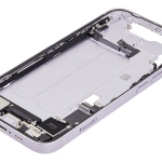 Apple iPhone 14 Middle Frame with Small Parts - Purple Pulled C