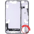 Apple iPhone 14 Middle Frame with Small Parts (No Charger Flex) - Purple Pulled B