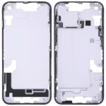 Apple iPhone 14 Middle Frame with Small Parts (No Charger Flex) - Purple Pulled B