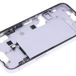 Apple iPhone 14 Middle Frame with Small Parts (No Charger Flex) - Purple Pulled B